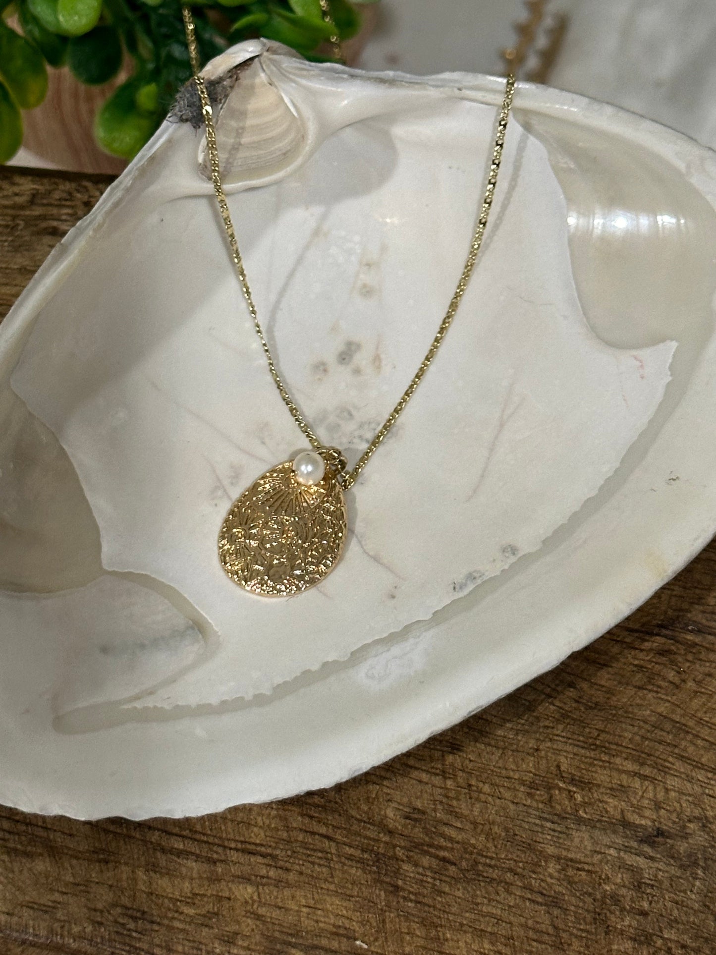 Collier de perles en forme de gouttes Marina