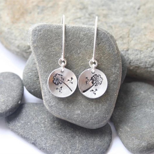 Boucles d'oreilles Vintage Dandelion