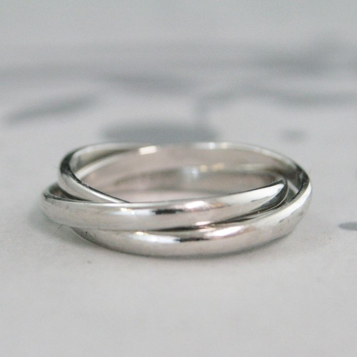 Bague Vintage simple en argent