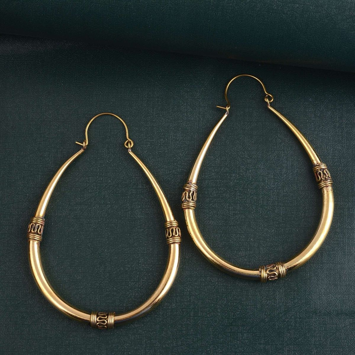 Boucles d'oreilles vintage en or