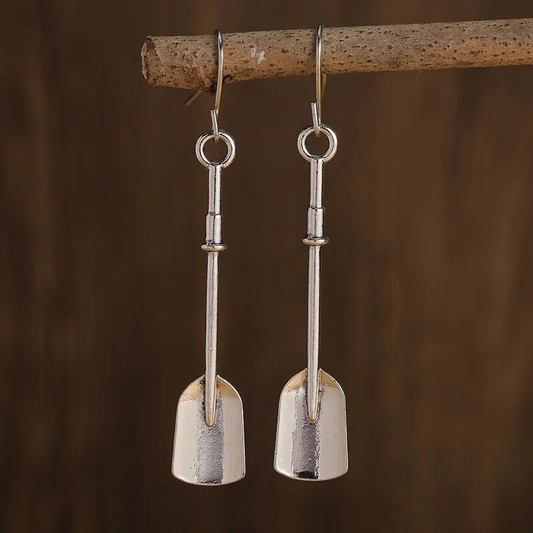 Boucles d'oreilles pelle vintage